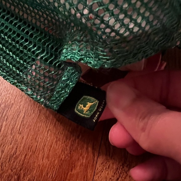 John Deere Embroidered Green Yellow Deer Logo - Picture 5 of 8